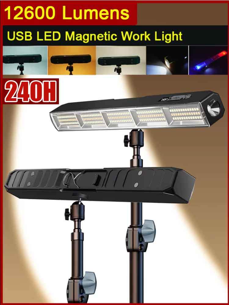 Resistance Band - Leistungsstarke Magnetische LED-Lichtleiste 2026 Neue Tragbare