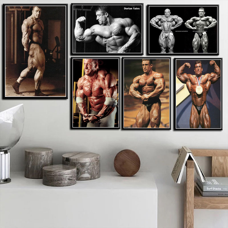 Great Dorian Yates Mann Muskel – Sports Equipment Poster Bewertung und Preis